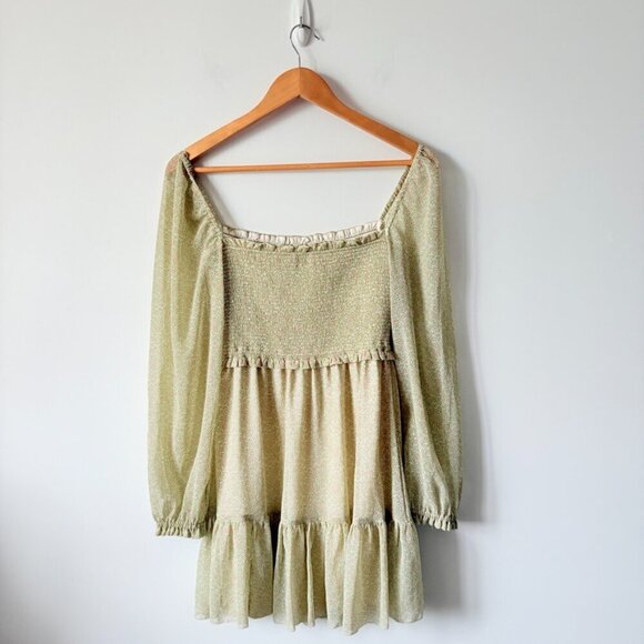 Aritzia Wilfred Tempest Dress in Birch/Marsh Green Floral Size Small - Picture 9 of 11